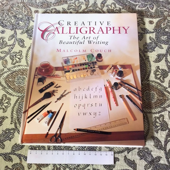 Creative Calligraphy The Art of Beautiful Writing large hard cover Malcolm Couch - Picture 5 of 7